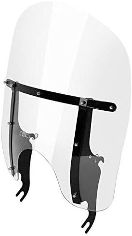 TCMT Detachable Windscreen Windshield Fit For Harley Softail Slim Deluxe Fat Boy Heritage Softail Classic FLS FLSS FLST FLSTC FLSTF FLSTFB FLSTFBS 2000-2017 in Kuwait