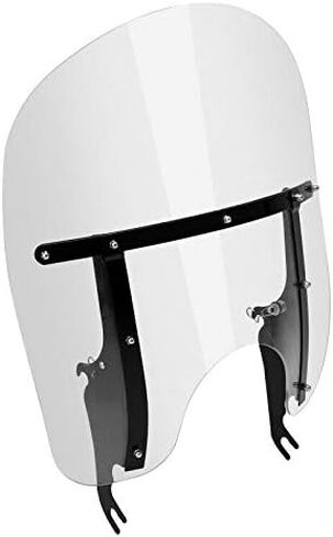 TCMT Detachable Windscreen Windshield Fit For Harley Softail Slim Deluxe Fat Boy Heritage Softail Classic FLS FLSS FLST FLSTC FLSTF FLSTFB FLSTFBS 2000-2017 in Kuwait