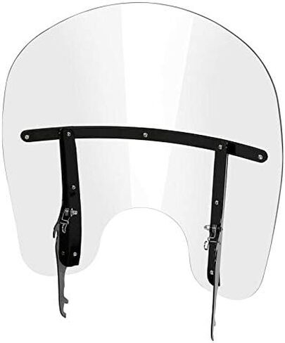 TCMT Detachable Windscreen Windshield Fit For Harley Softail Slim Deluxe Fat Boy Heritage Softail Classic FLS FLSS FLST FLSTC FLSTF FLSTFB FLSTFBS 2000-2017 in Kuwait