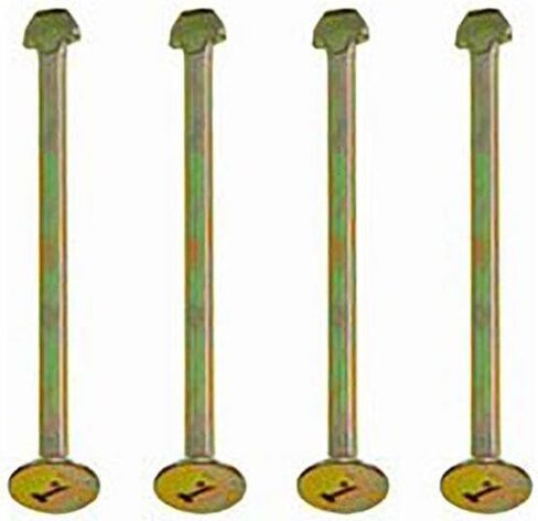Front Drum Brake Shoe Spring Hold Down Pin استبدال# F19562S ، H1108-2 1PC DWVKSZ لـ Dodge Charger 3.7L 1968 1969 1970 1971 1972 1973 ، for Coronet 6.3L 1966 1967 1968 1969 1970 1971 in Kuwait