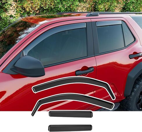 نافذة جانبية تنحرف على قليل مع 2025 تويوتا 4Runner Trim Cover Not للاستبدال الهجين لـ 2025 Toyota 4Runner Accessories in Saudi Arabia