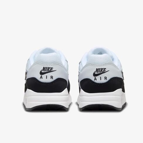 أحذية Nike Air Max 1 Big Kids (DZ3307-106 ، بلاتين أبيض/أسود) 1.5 in Saudi Arabia