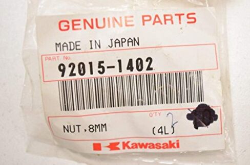 Nut ، 8mm ، Kawasaki OEM Motorcycle / ATV Part ، [GP] in Saudi Arabia