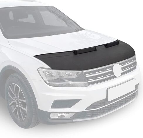 OMAC Car Bonnet Mask Hood Bra for Honda Fit 2015-2019 Black 1 Pc in Kuwait