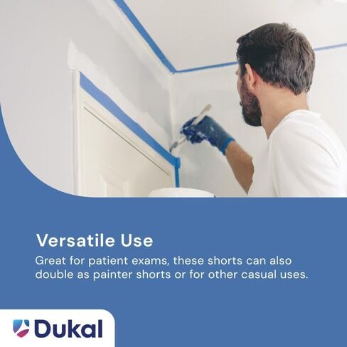 Dukal 360 Patient Exam Wear, Short, Non-Sterile, Unisize, Dark Blue (5 Bags/Case 10 Bag) (Pack of 50) in Saudi Arabia