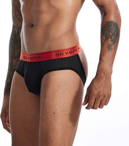 SKYSPER Jockstrap Athletic Supporters for Men Jock Strap Male Underwear Men's Thong Jockstrap Underwear in Saudi Arabia