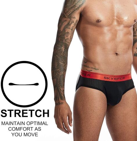 SKYSPER Jockstrap Athletic Supporters for Men Jock Strap Male Underwear Men's Thong Jockstrap Underwear in Saudi Arabia