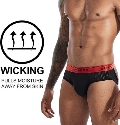 SKYSPER Jockstrap Athletic Supporters for Men Jock Strap Male Underwear Men's Thong Jockstrap Underwear in Saudi Arabia