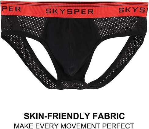 SKYSPER Jockstrap Athletic Supporters for Men Jock Strap Male Underwear Men's Thong Jockstrap Underwear in Saudi Arabia