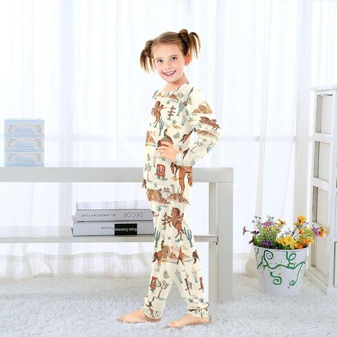 مجموعة Pajama ، PJ يضع Para Niños Long Sleeve 2 قطعة من النوم 3-8 سنوات in Saudi Arabia