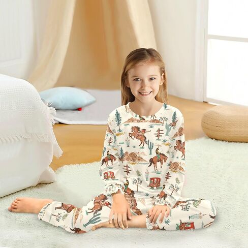 مجموعة Pajama ، PJ يضع Para Niños Long Sleeve 2 قطعة من النوم 3-8 سنوات in Saudi Arabia