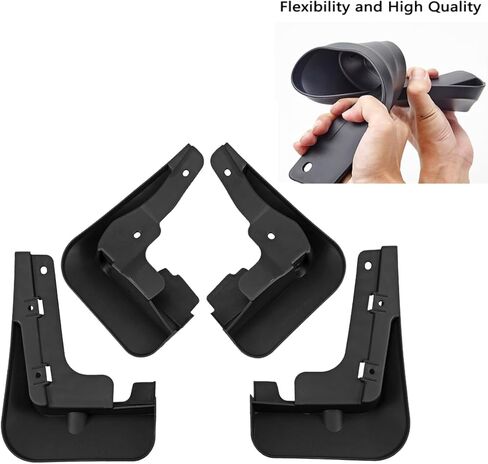 Mud Splash Guards Mud Flaps Kit for Toyota Camry Accessories SE XSE Sport 2018 2019 2020 2021 2022 2023 2024 Front and Rear 4-PC Set in Kuwait