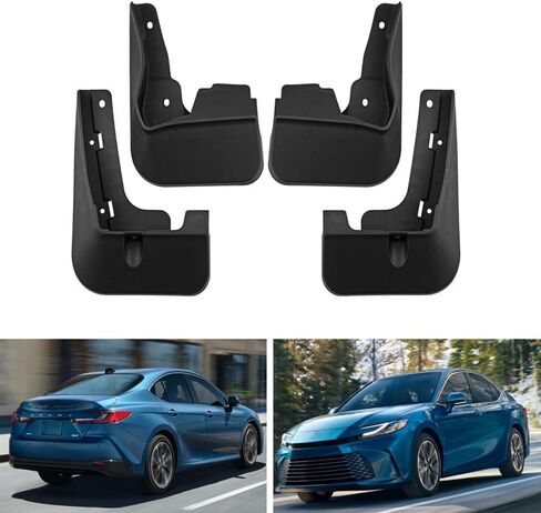 Mud Splash Guards Mud Flaps Kit for Toyota Camry Accessories SE XSE Sport 2018 2019 2020 2021 2022 2023 2024 Front and Rear 4-PC Set in Kuwait