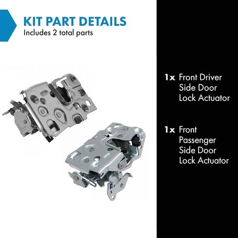 TRQ Front Door Latch Assembly LH RH Pair 2pc for Astro Safari C/K Truck SUV Blazer in Saudi Arabia