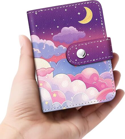 Night Sky Small Photos Album for 2x3 Inch Films, 56 Pockets Mini Cute Albums Book for Polaroid Fujifilm Instax Mini Instant Camera Printer, Kpop Photocard Pictures Binders Holders Storage in Kuwait