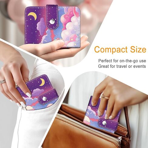Night Sky Small Photos Album for 2x3 Inch Films, 56 Pockets Mini Cute Albums Book for Polaroid Fujifilm Instax Mini Instant Camera Printer, Kpop Photocard Pictures Binders Holders Storage in Kuwait