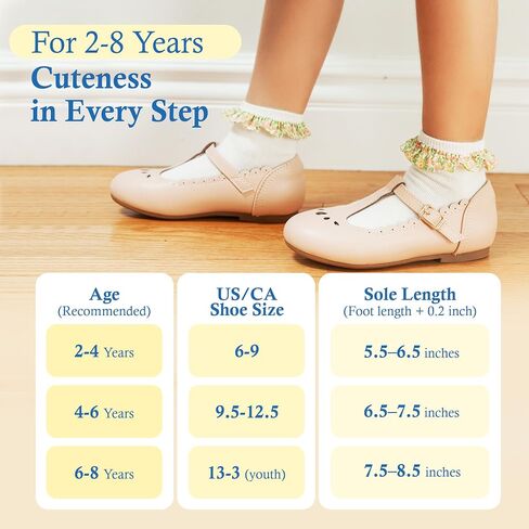 Girls Ruffle Ankle Socks – Soft Cotton Dress Crew, White & Pink – Baby & Toddler Summer Style 4 Pairs in Saudi Arabia