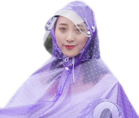 Motorcycle Poncho Thickening Poncho with Rearview Mirror Cover Raincoat with Transparent Mask Poncho Outdoor in Saudi Arabia