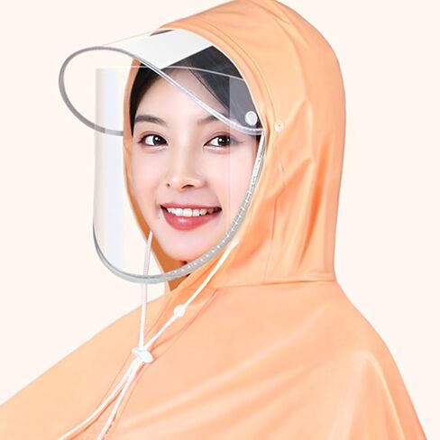 Tissting Scooter Rain Cover Waterproof Electric Scooter Poncho XXXL Reusable Plastic Full Body Long Raincoat for Electric Bike Mobility Scooters in Saudi Arabia