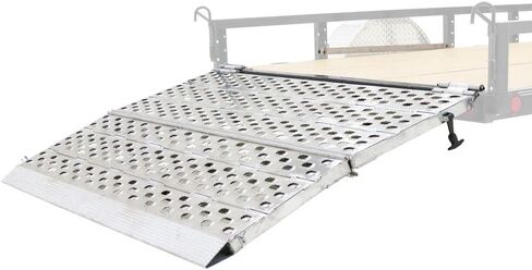 48" L x 69" W Bi-Fold Aluminum Trailer Ramps in Saudi Arabia