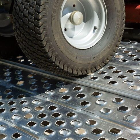 48" L x 69" W Bi-Fold Aluminum Trailer Ramps in Saudi Arabia
