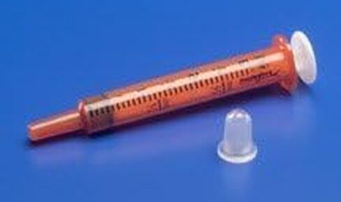 Oral Medication Syringe - Clear 1mL Syringe - 500 Per Case - Model SWD901014 in Saudi Arabia