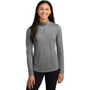 Sport-Tek Women's Posicharge Tri-Blend Wicking Quarter Zip Pullover in Saudi Arabia