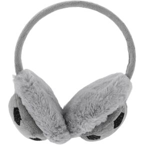 PartyKindom Wintermuffs تصميم كرة القدم أغطية الأذن الدافئة أفخم للأولاد غامض الأذن للأنشطة في الهواء الطلق الرياضات الشتوية in Kuwait