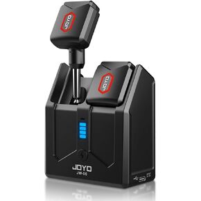 JOYO Wireless Guitar System 5.8GHz Wireless Guitar Transmitter Receiver with Charging Box 4 Signal Channel for Guitar Bass Electric Instruments (JW-06) in Kuwait