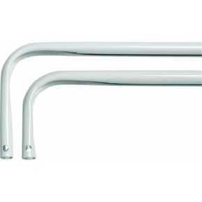 Levolor 13286 Heavy Duty Double Curtain Rod Width, 46-to-84-Inch, White in Saudi Arabia
