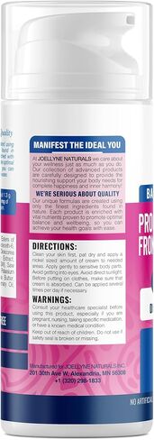 Joellyne Naturals Wild Yam & Dong Quai Cream 3000 mg, 5.1 oz in Kuwait
