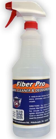 Detail King Fiber Pro Special Upholstery Fabric Cleaner and Auto Deodorizer - Car Seat Stain Remover - 32 Oz in Saudi Arabia