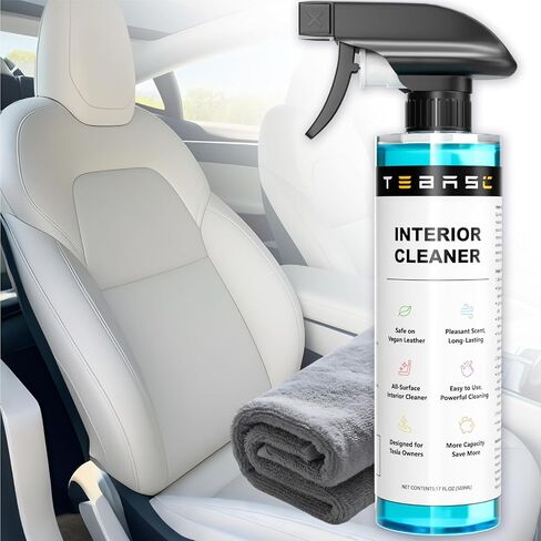 Interior Cleaner For Tesla, Stain Remover, Safe on Vegan Leather, Tesla Cleaning Products for Dash/Console/Door/Interior, Cleaning Kit for Tesla Model 3/Y/S/X accessories 2025 in Saudi Arabia