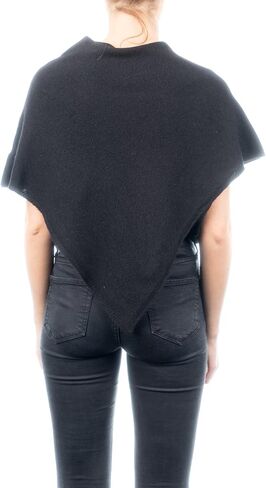 Dalle Piane Cashmere - Short Poncho 100 ٪ Cashmere - صنع في إيطاليا in Kuwait