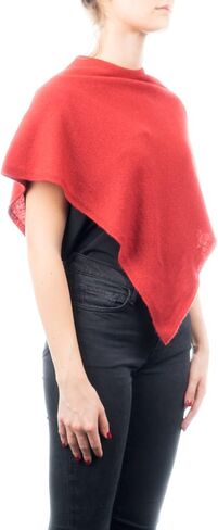 Dalle Piane Cashmere - Short Poncho 100 ٪ Cashmere - صنع في إيطاليا in Kuwait