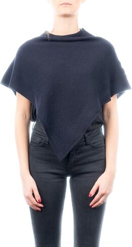 Dalle Piane Cashmere - Short Poncho 100 ٪ Cashmere - صنع في إيطاليا in Kuwait