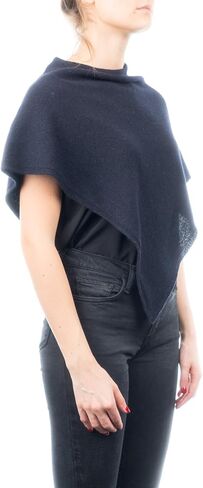 Dalle Piane Cashmere - Short Poncho 100 ٪ Cashmere - صنع في إيطاليا in Kuwait