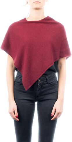 Dalle Piane Cashmere - Short Poncho 100 ٪ Cashmere - صنع في إيطاليا in Kuwait