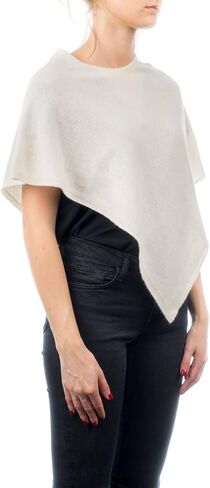 Dalle Piane Cashmere - Short Poncho 100 ٪ Cashmere - صنع في إيطاليا in Kuwait