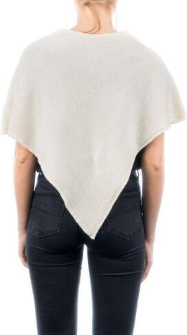 Dalle Piane Cashmere - Short Poncho 100 ٪ Cashmere - صنع في إيطاليا in Kuwait