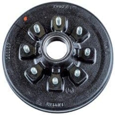 Lippert 814213: 12 "Brake Hub 8-6.5 ؛ 9/16" stud ؛ 7000# مع مجموعة مخروطية in Kuwait
