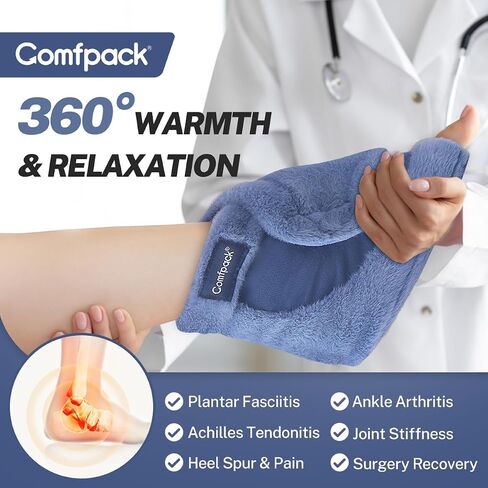Microwave Heating Pad for Lower Back Pain Relief, Removable & Washable Heating Pad Warm Compress Heat Wrap Moist Heat for Cramp, Lumbar, Sciatica in Saudi Arabia