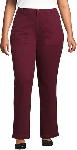 Lands' End Women's High Rise Chino Utility Pants in Saudi Arabia