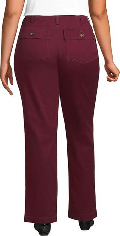 Lands' End Women's High Rise Chino Utility Pants in Saudi Arabia