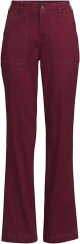 Lands' End Women's High Rise Chino Utility Pants in Saudi Arabia