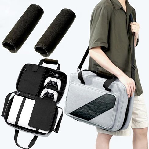 2 Pack Luggage Handle Wraps, Soft Handle Covers for Suitcase, Handle Wrap for Carry On/Bag, Travel Accessories for Luggage (Black) in Saudi Arabia