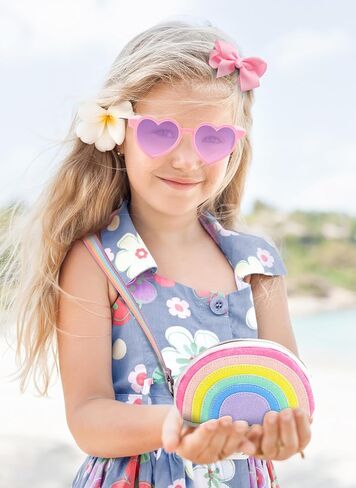 Toddler Rainbow Purse for Kids Gift Set Little Girls Cute Crossbody Bag in Saudi Arabia