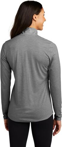 SPORT-TEK Women's PosiCharge Tri-Blend Wicking Quarter Zip Pullover in Saudi Arabia