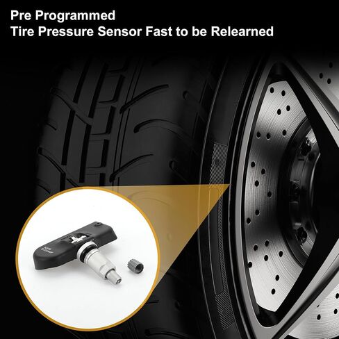 4Pcs Tire Pressure Sensor No.543093/5430T4 Tire Pressure Monitoring Sensor for Peugeot 407 Coupe SW 2004-2010 in Saudi Arabia