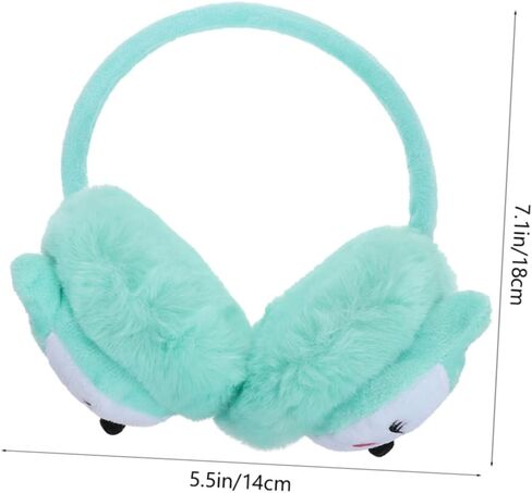 2Pcs Earmuffs Comfortable Ear Covers for Boys and Supple with Cute Fox Design Ear Protection for Outdoor Activities Lake in Saudi Arabia
